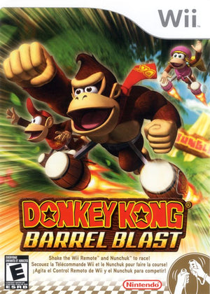 Donkey Kong Barrel Blast - Wii