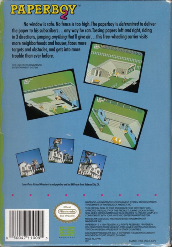 Paperboy 2 - NES