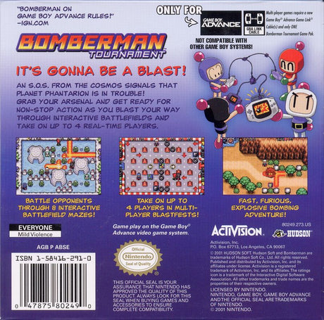 Bomberman Tournament - Game Boy Advance