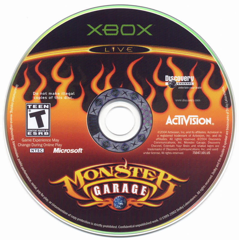 Monster Garage - Xbox