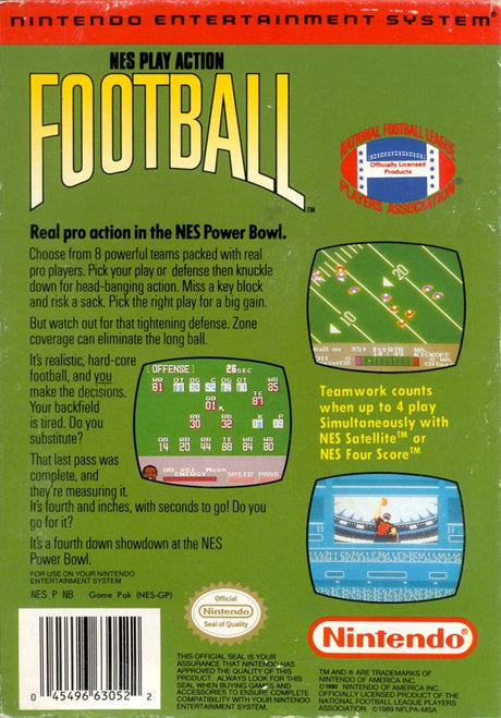 NES Play Action Football - NES