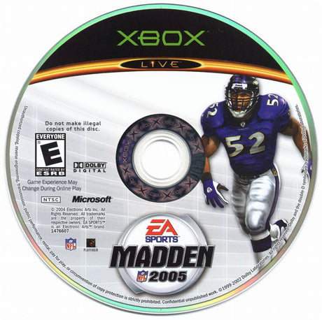 Madden NFL 2005 - Xbox