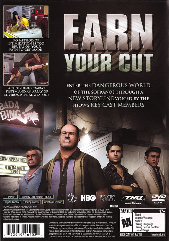 The Sopranos: Road to Respect - PlayStation 2