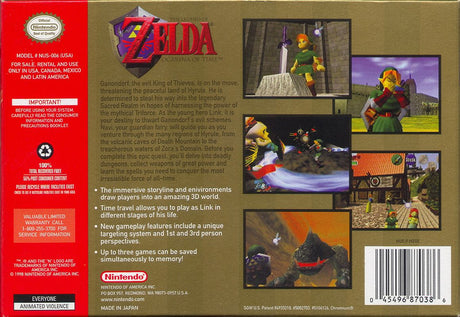 Legend of Zelda: Ocarina of Time - Nintendo 64