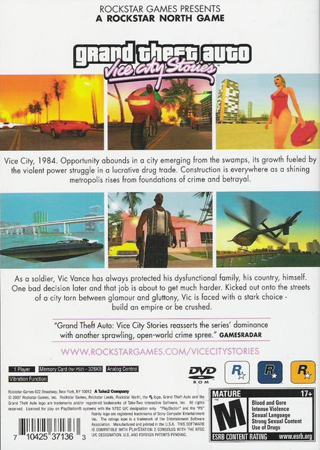 Grand Theft Auto: Vice City Stories - PlayStation 2