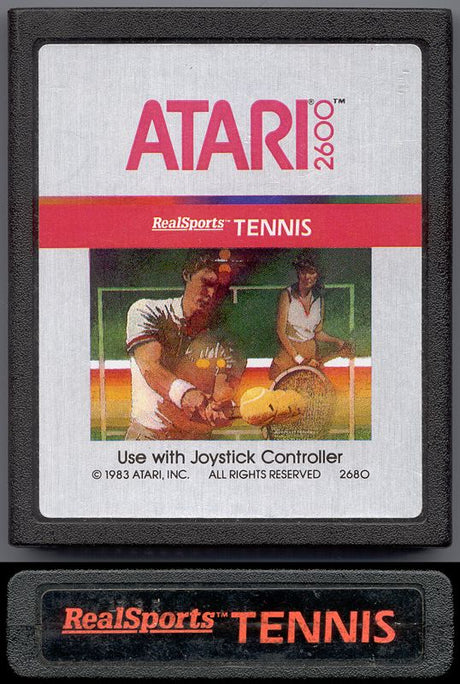 RealSports Tennis - Atari 2600