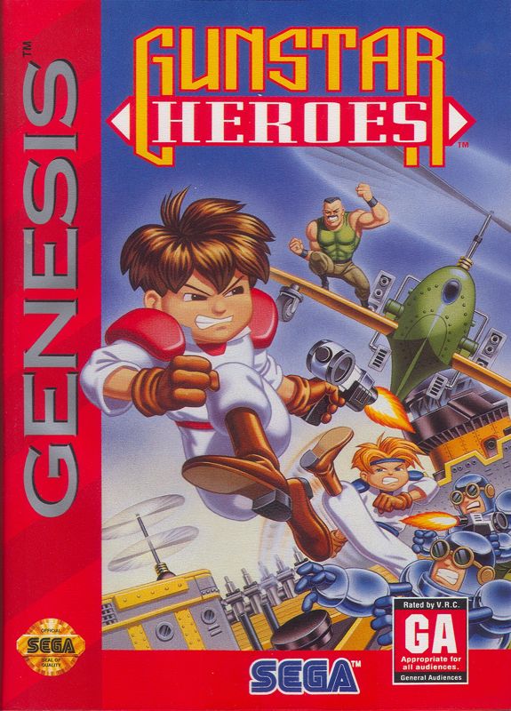 Gunstar Heroes - SEGA Genesis