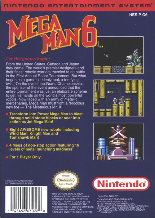 Mega Man 6 - NES