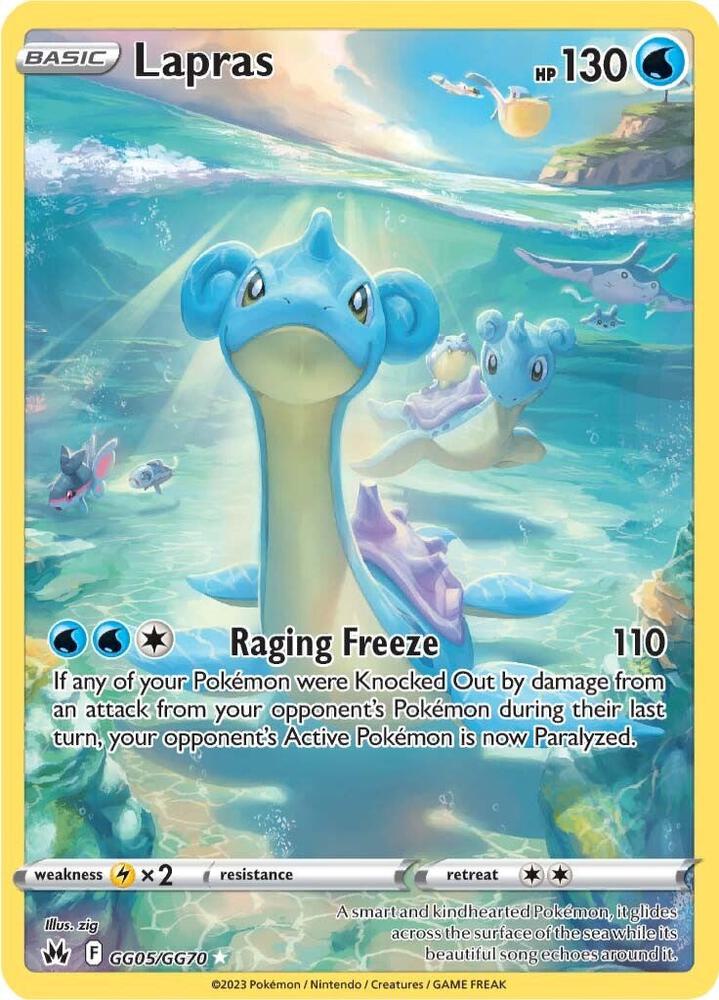 Lapras (GG05/GG70) [SWSH: Crown Zenith: Galarian Gallery]