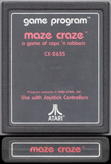Maze Craze: A Game of Cops 'n Robbers - Atari 2600