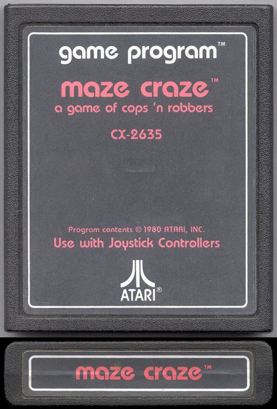 Maze Craze: A Game of Cops 'n Robbers - Atari 2600