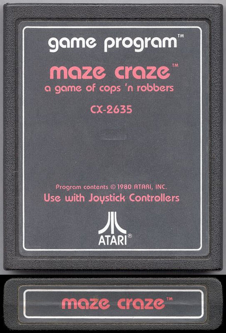 Maze Craze: A Game of Cops 'n Robbers - Atari 2600