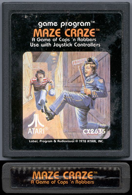 Maze Craze: A Game of Cops 'n Robbers - Atari 2600