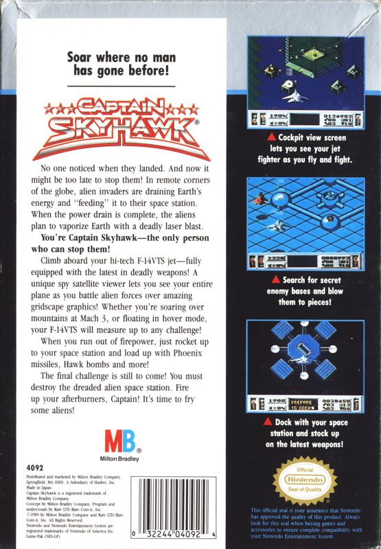 Captain Skyhawk - NES