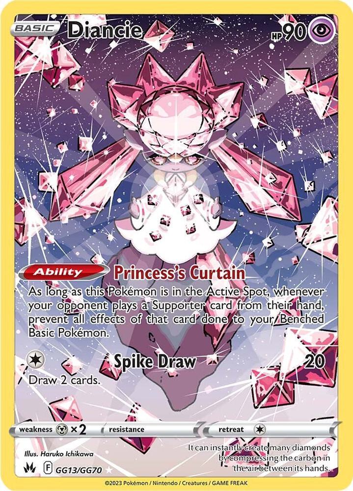 Diancie (GG13/GG70) [SWSH: Crown Zenith: Galarian Gallery]