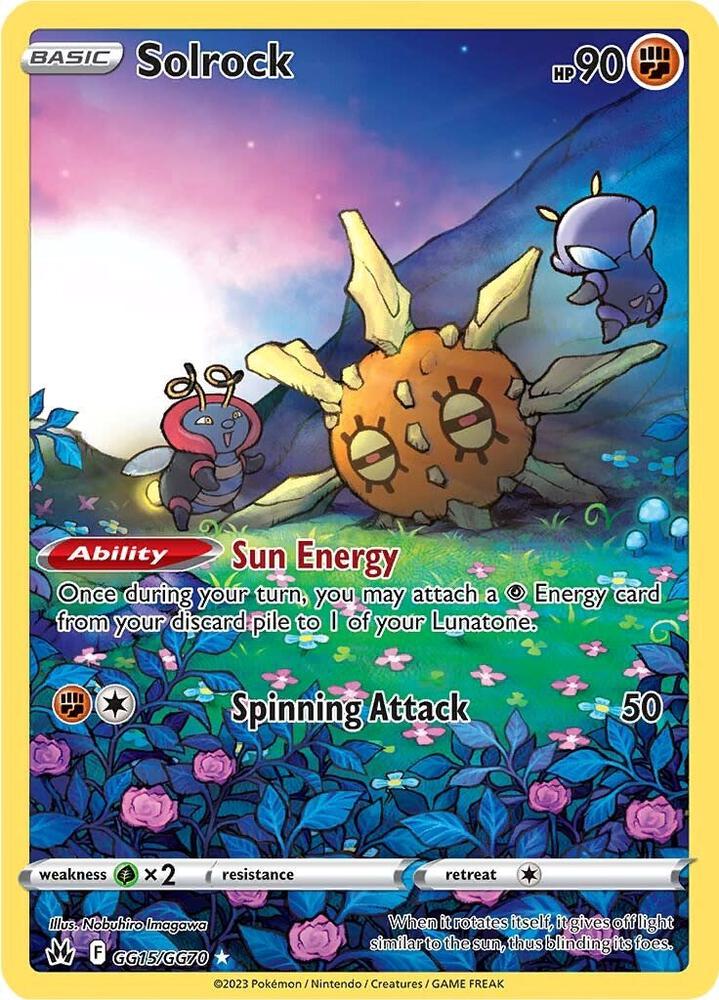 Solrock (GG15/GG70) [SWSH: Crown Zenith: Galarian Gallery]