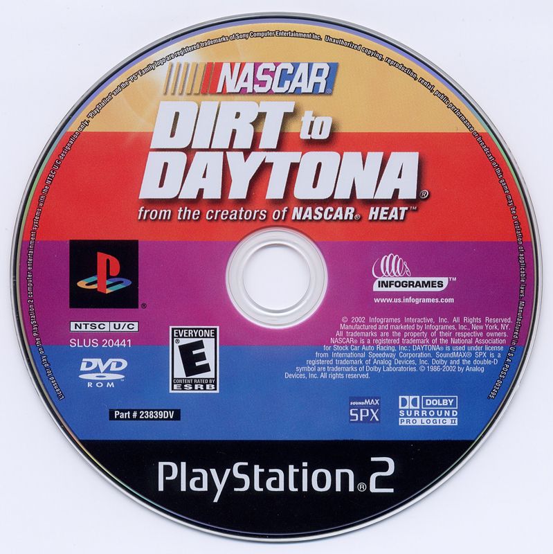 NASCAR: Dirt to Daytona - PlayStation 2