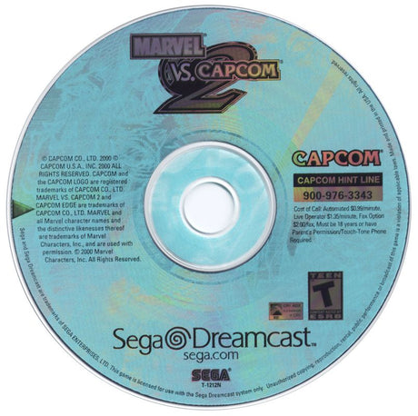 Marvel vs. Capcom 2: New Age Of Heroes - SEGA Dreamcast