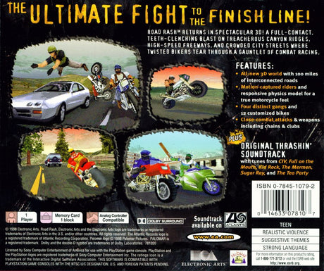 Road Rash 3D - PlayStation