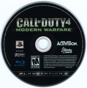 Call of Duty 4: Modern Warfare - PlayStation 3