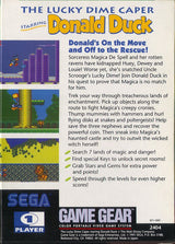 The Lucky Dime Caper starring Donald Duck - SEGA Game Gear