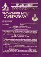 Video Chess - Atari 2600