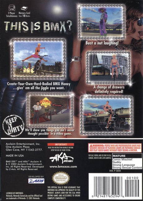 BMX XXX - GameCube