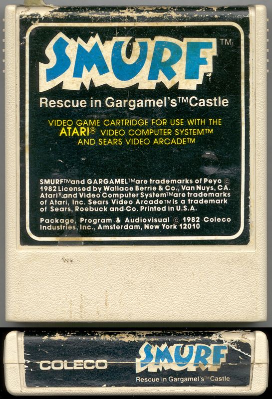Smurf: Rescue in Gargamel's Castle - Atari 2600