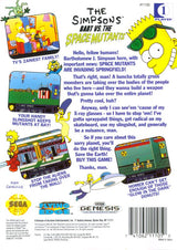 The Simpsons: Bart vs. the Space Mutants - SEGA Genesis