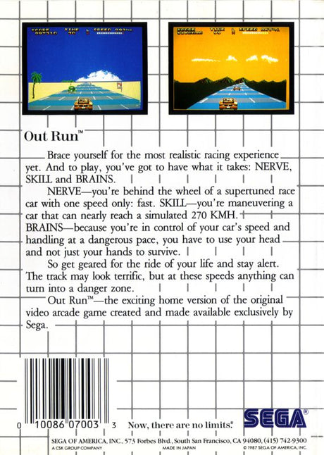 OutRun - SEGA Master System