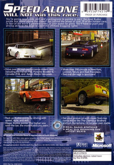 Project Gotham Racing - Xbox