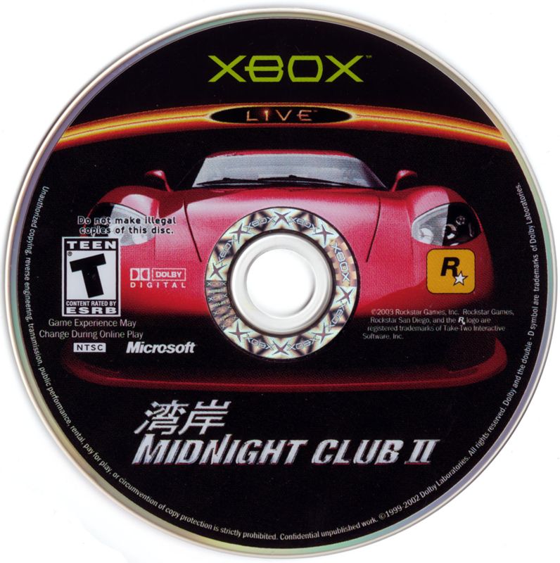 Midnight Club II - Xbox