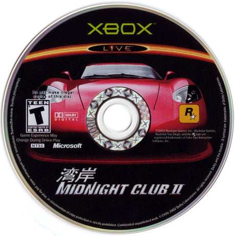 Midnight Club II - Xbox