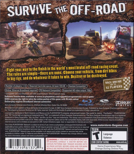 MotorStorm - PlayStation 3