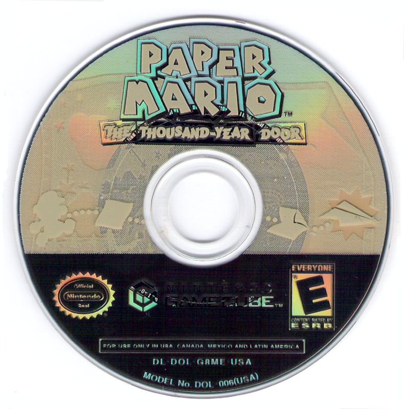 Paper Mario Thousand Year Door - GameCube