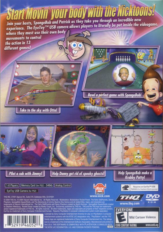 Nicktoons Movin' - PlayStation 2
