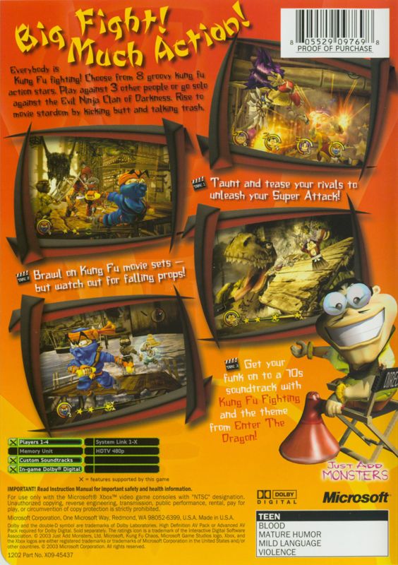 Kung Fu Chaos - Xbox