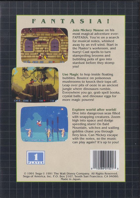 Fantasia - SEGA Genesis