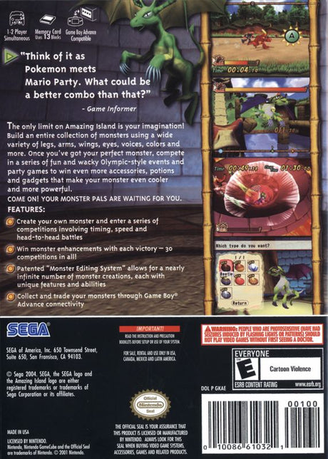 Amazing Island - GameCube