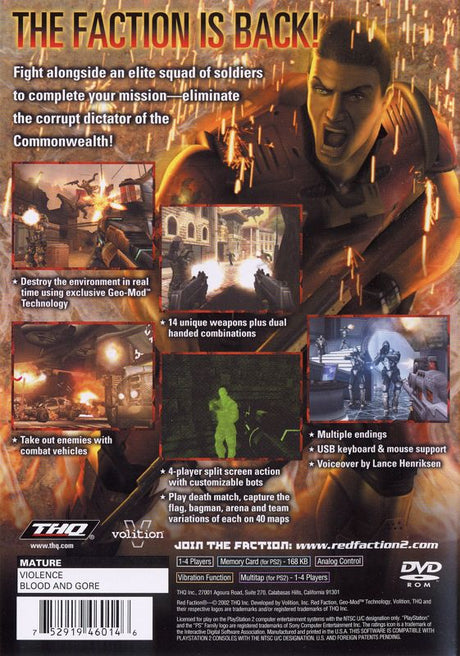 Red Faction II - PlayStation 2