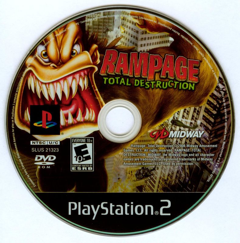 Rampage: Total Destruction - PlayStation 2