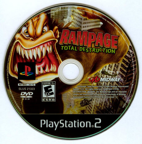 Rampage: Total Destruction - PlayStation 2