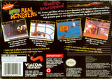 Aaahh!!! Real Monsters - Super Nintendo
