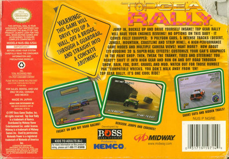 Top Gear Rally - Nintendo 64