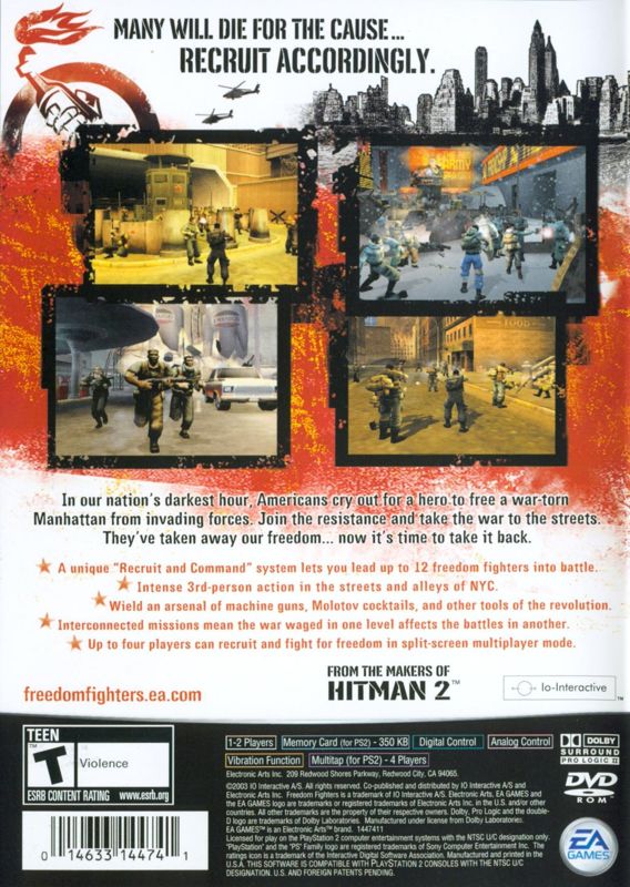 Freedom Fighters - PlayStation 2