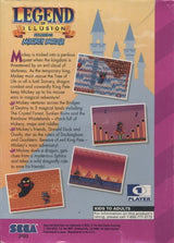 Legend of Illusion starring Mickey Mouse - SEGA Game Gear