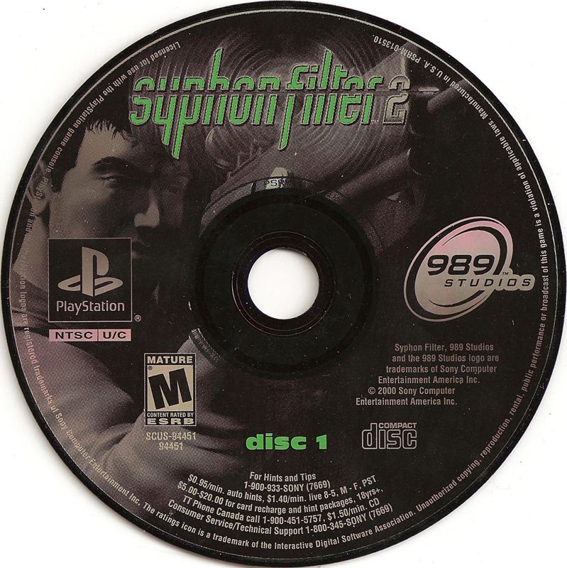 Syphon Filter 2 - PlayStation