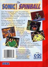Sonic the Hedgehog: Spinball - SEGA Genesis