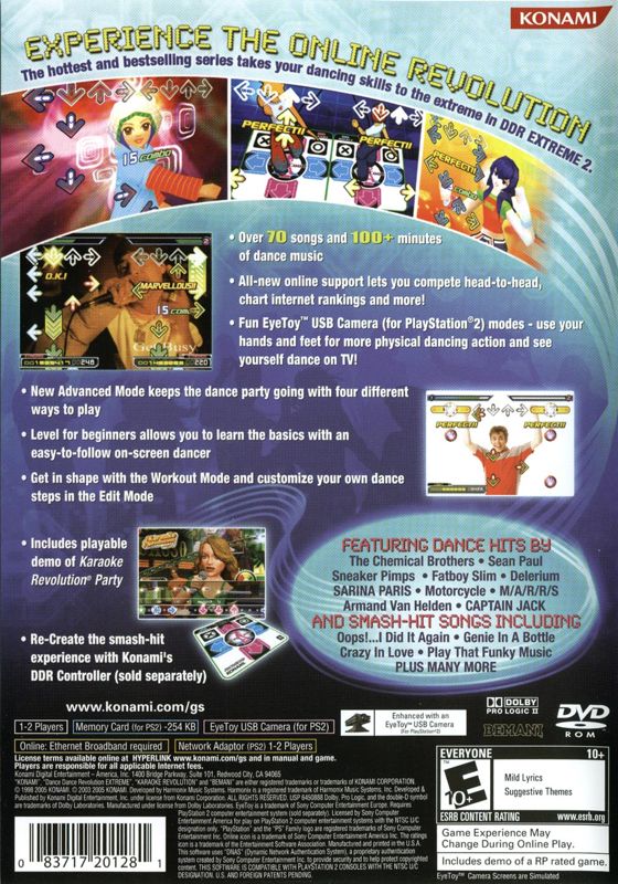 Dance Dance Revolution: Extreme 2 - PlayStation 2
