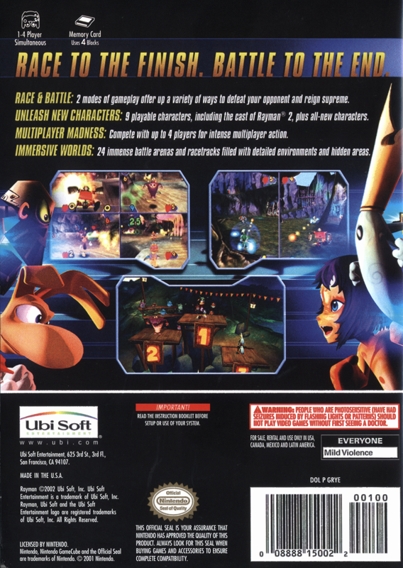 Rayman Arena - GameCube